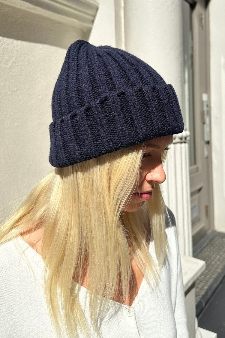 Bonnet en tricot | Classic Navy