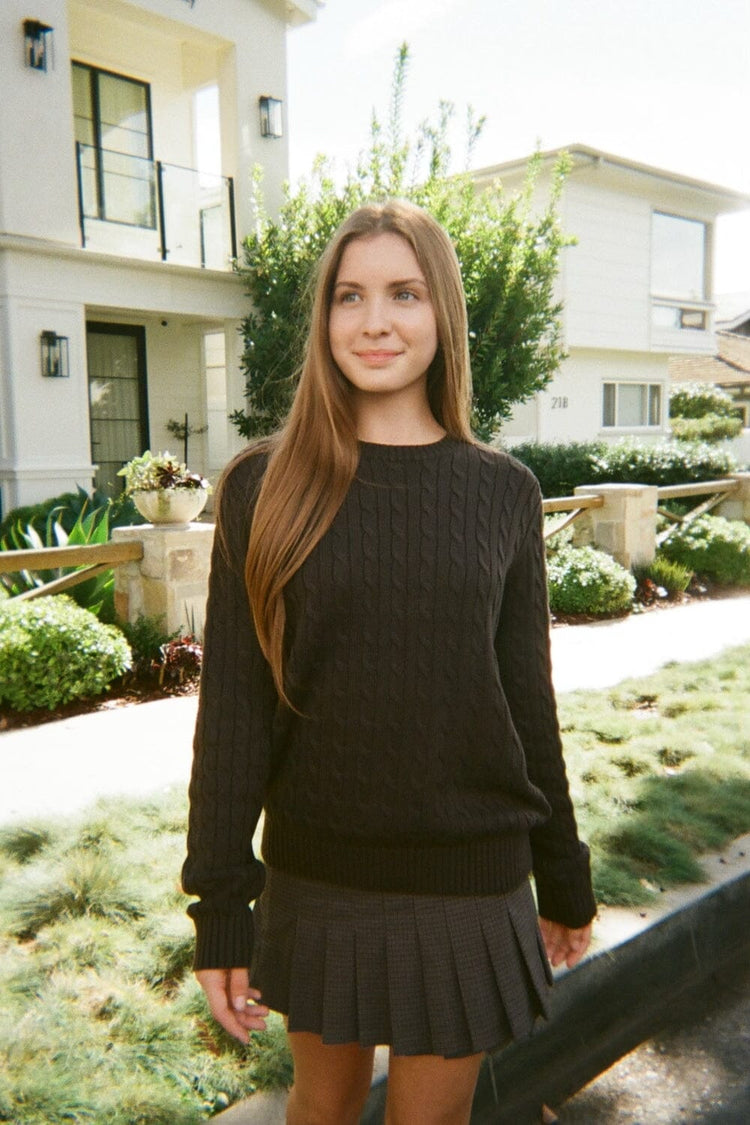 Martha Sweater | Mocha / S/M