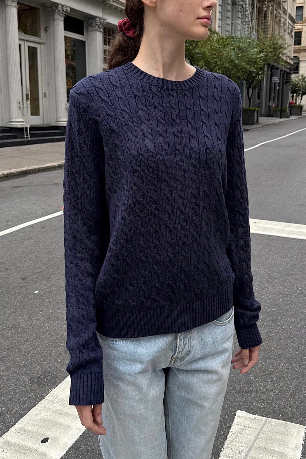 Martha Sweater | Classic Navy / S/M