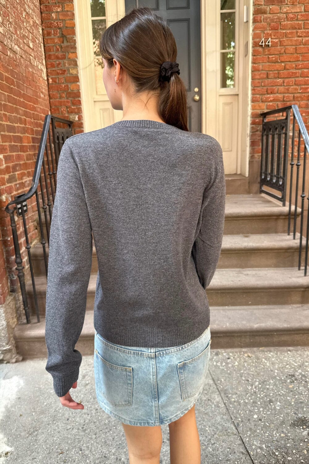 Amelie Cardigan | Charcoal / S/M