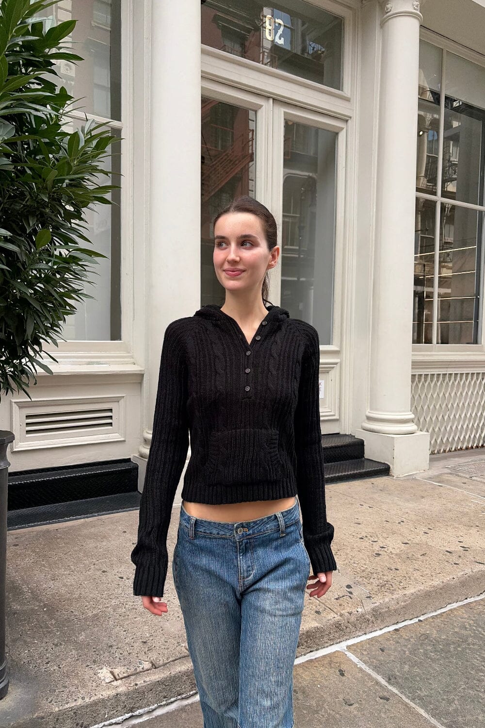 Lena Sweater | Black / XS/S