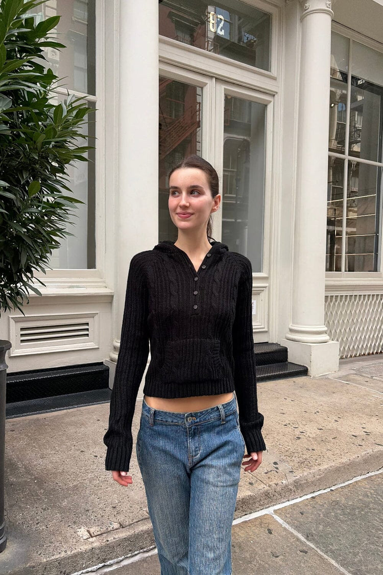 Lena Sweater | Black / XS/S