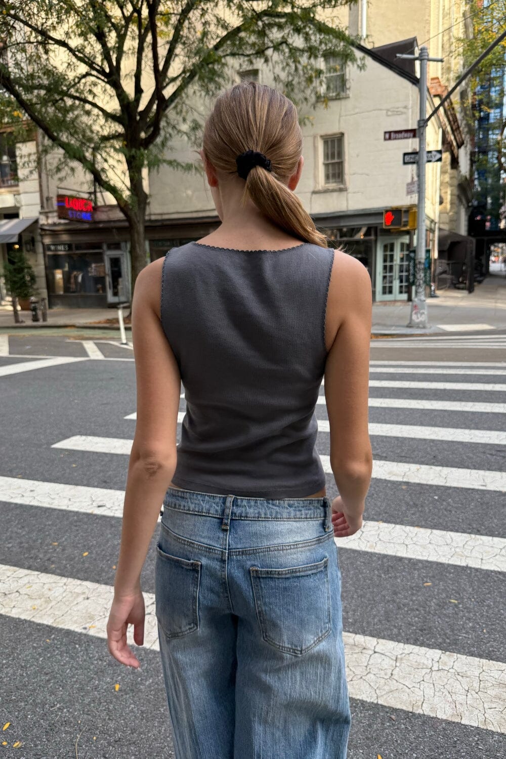 Vicki Tank | Dark Grey / XS/S