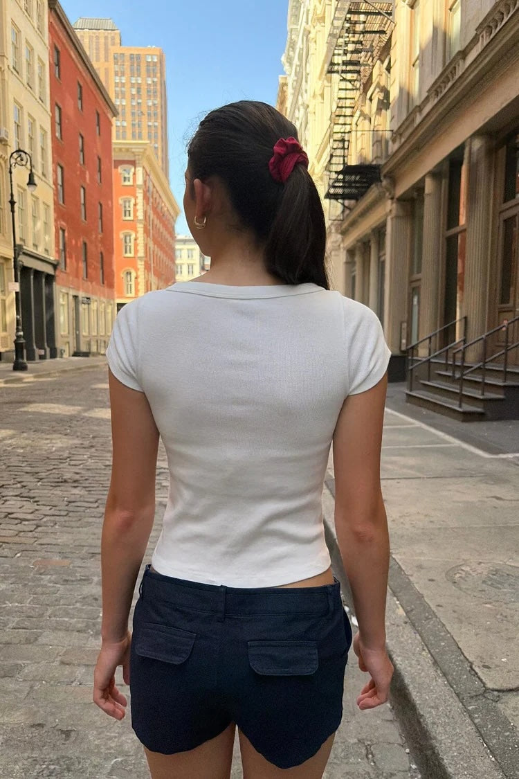 Kara Top | White / XS/S