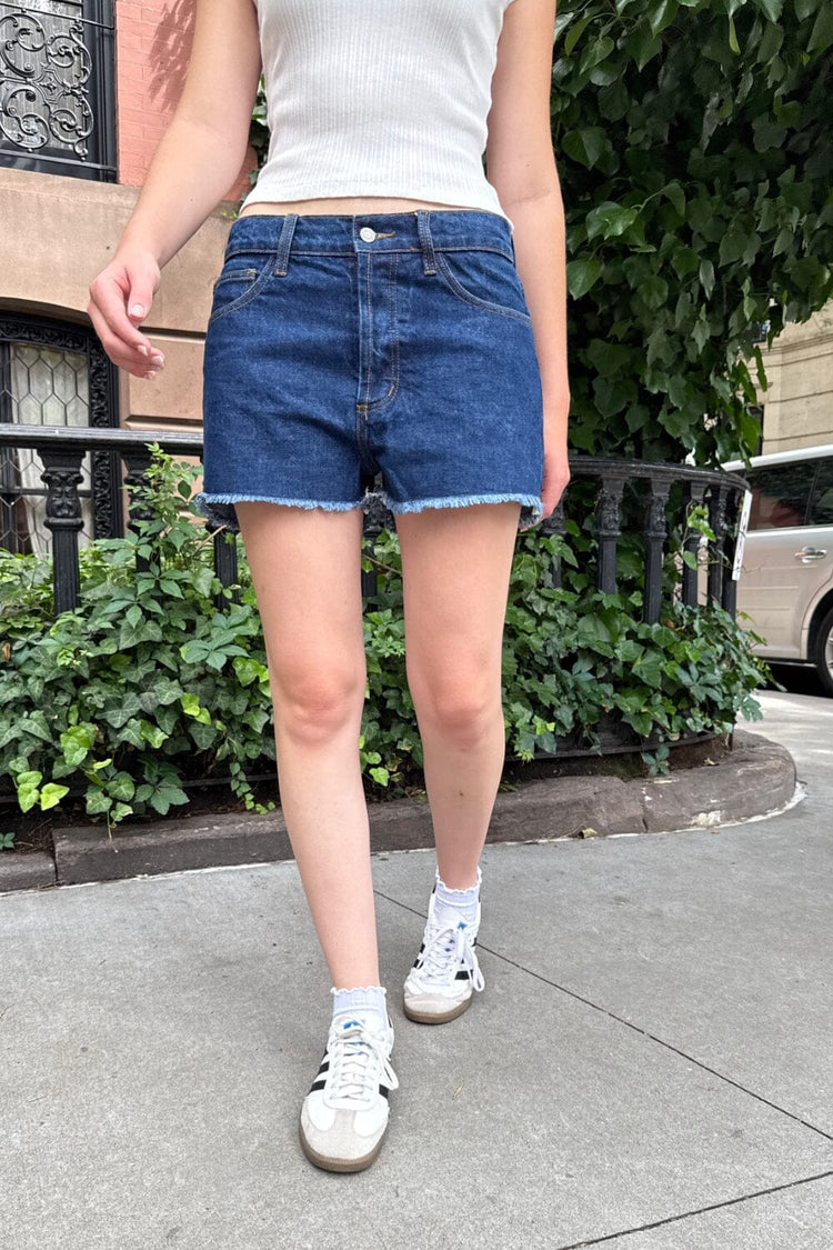 Shorts en jean Gail (Ne pas activer) OK | Dark Denim / S