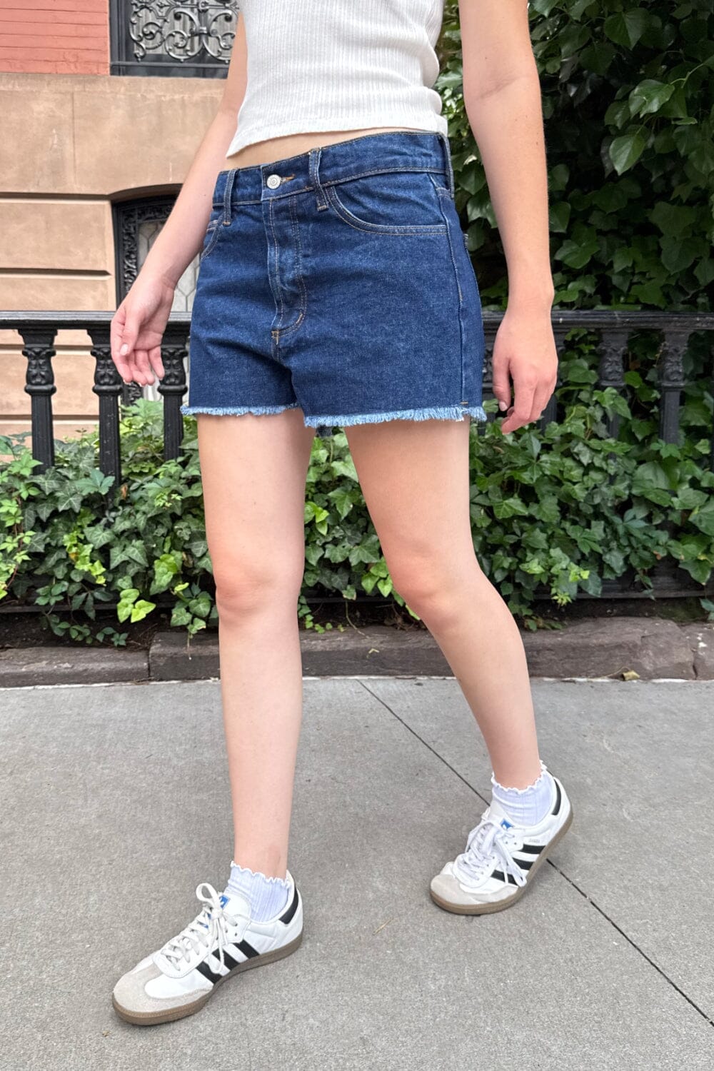 Shorts en jean Gail (Ne pas activer) OK | Dark Denim / S