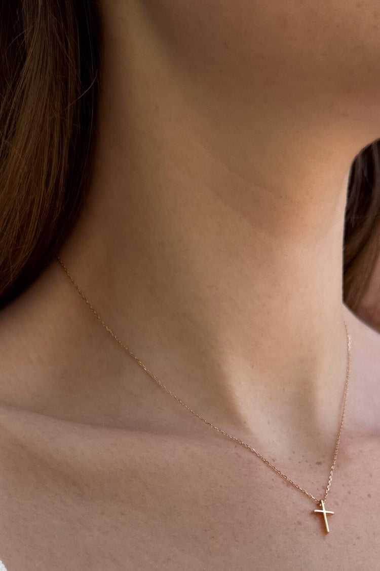 Collier croix | Gold