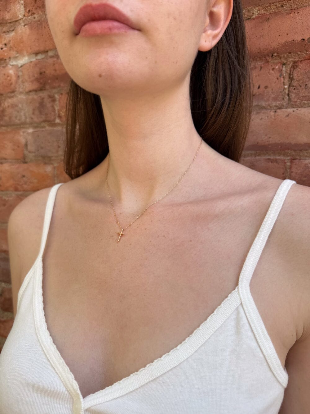 Collier croix | Gold