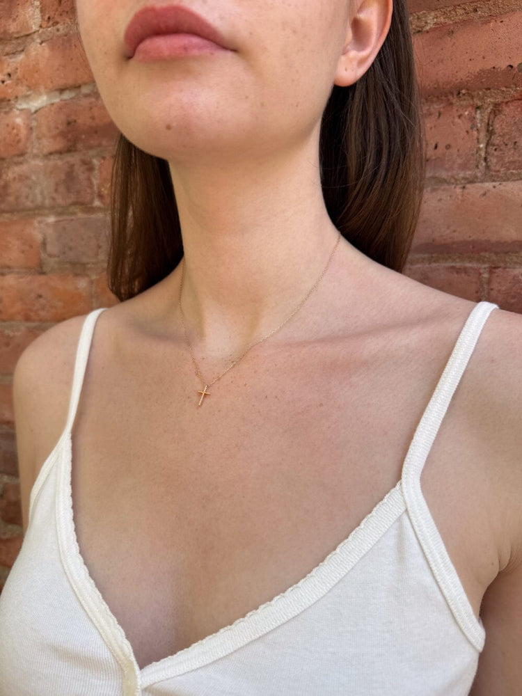 Collier croix | Gold