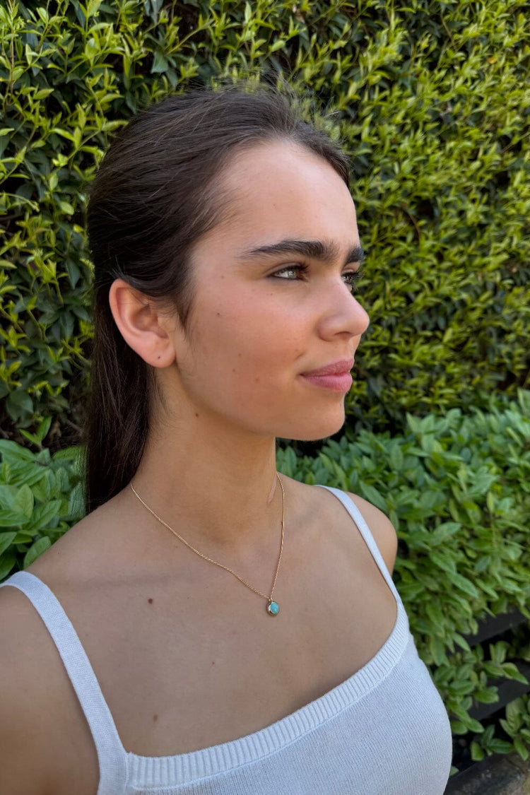 Turquoise Gem Necklace | Turquoise