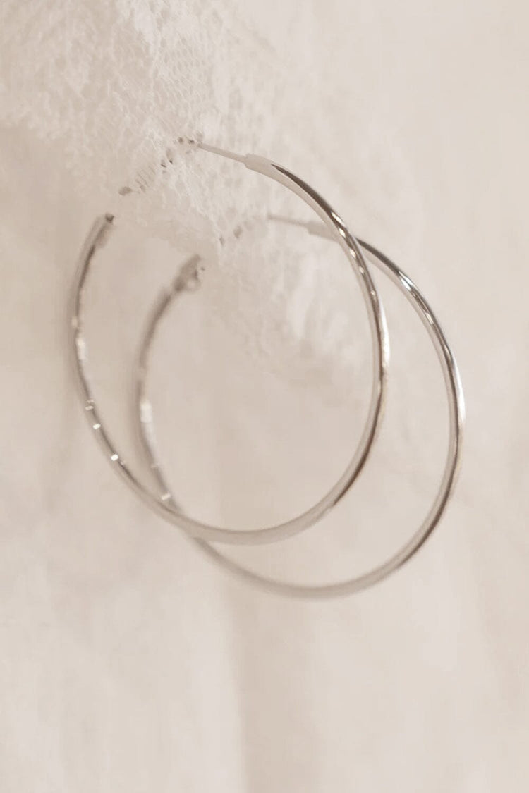 Hoop Earrings | Silver