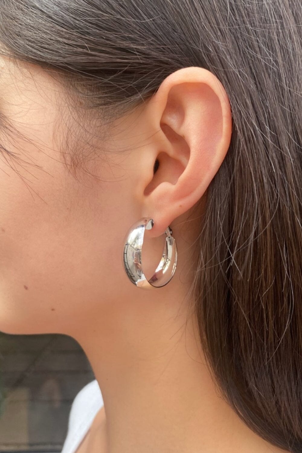 Hoop Earrings | Silver