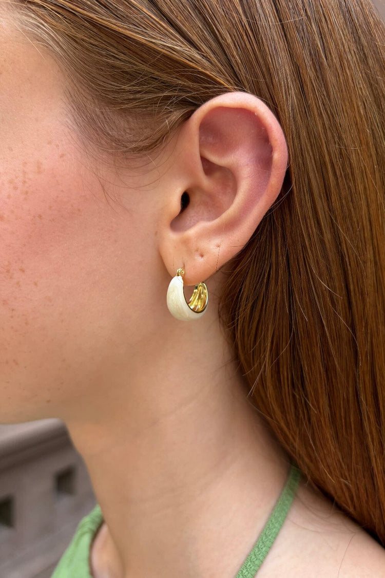 Chunky Earrings | Gold