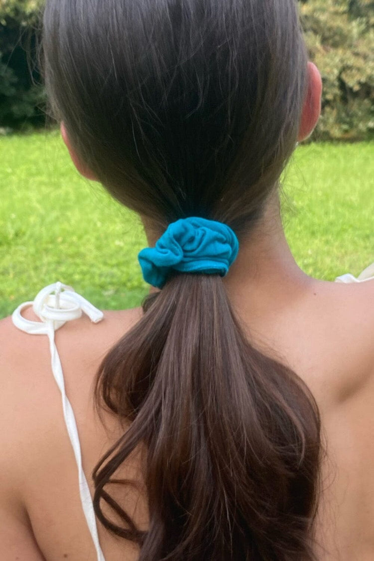 Basic Scrunchie | Bright Blue