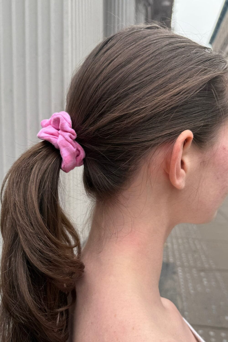 Chouchou rayé | Bubblegum Pink and Pink Stripes