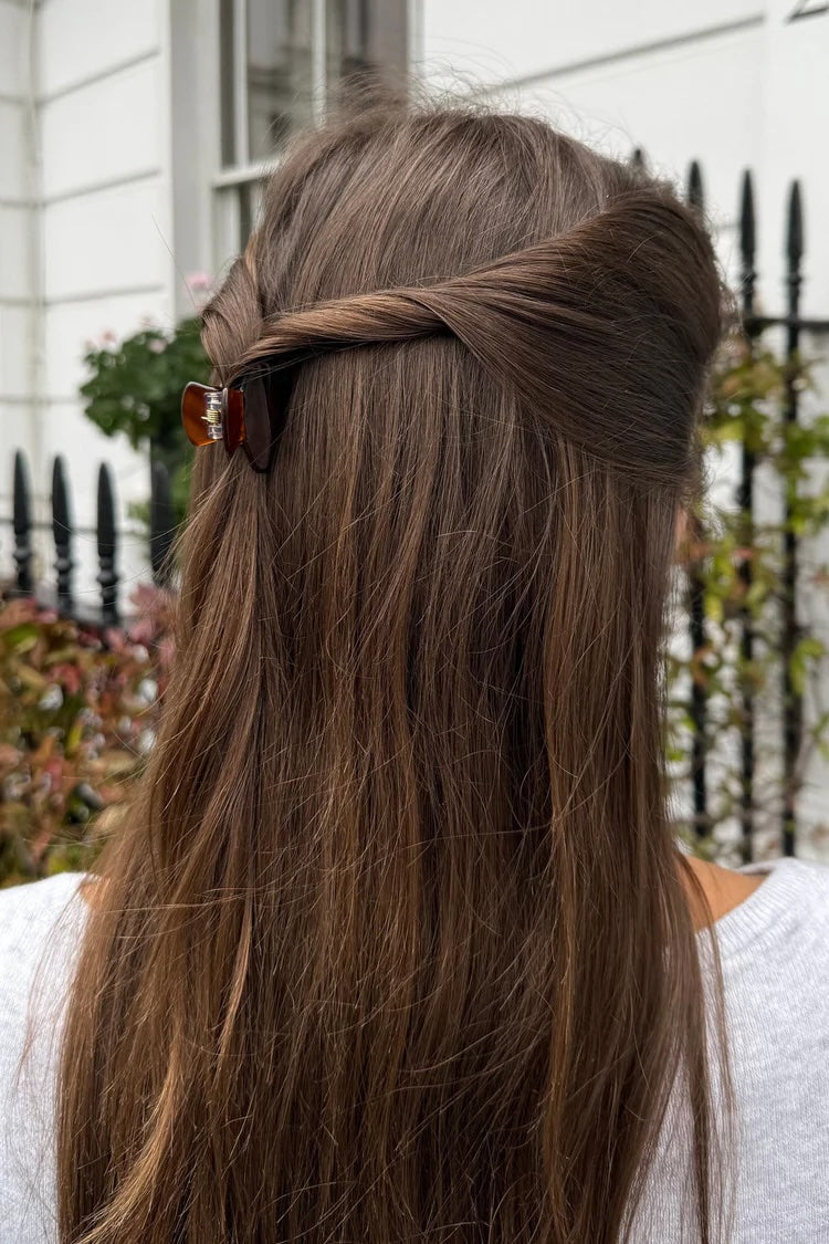 Claw Hair Clip | Dark Tortoise