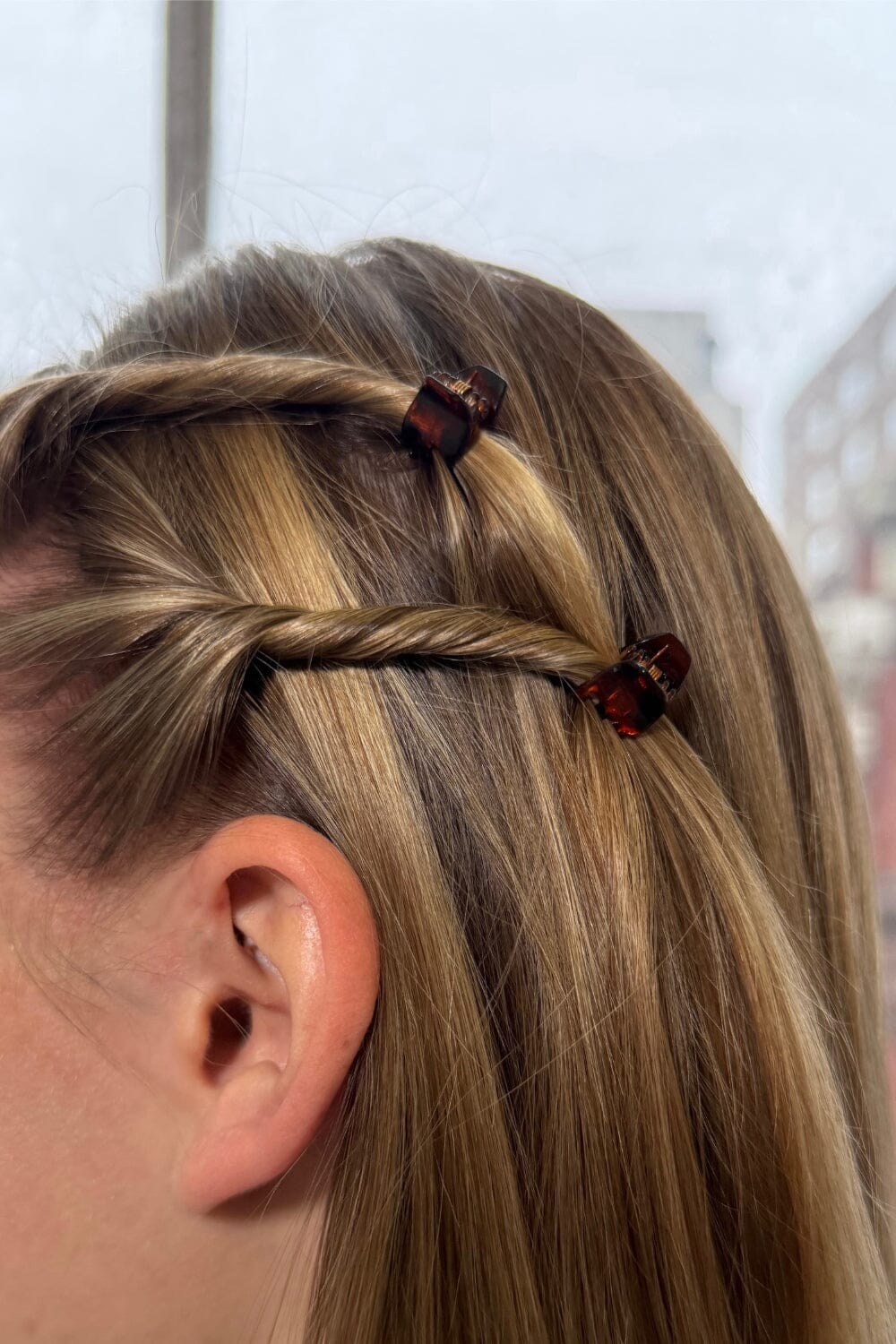 Mini Hair Claws | Dark Tortoise