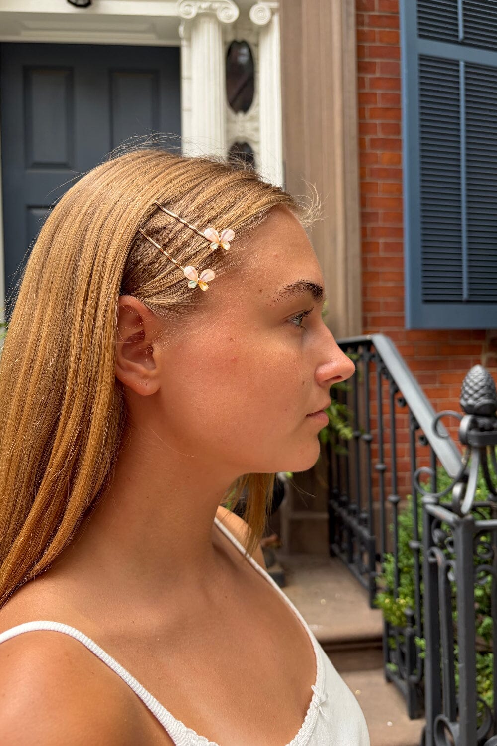 Butterfly Hair Clips | Gold