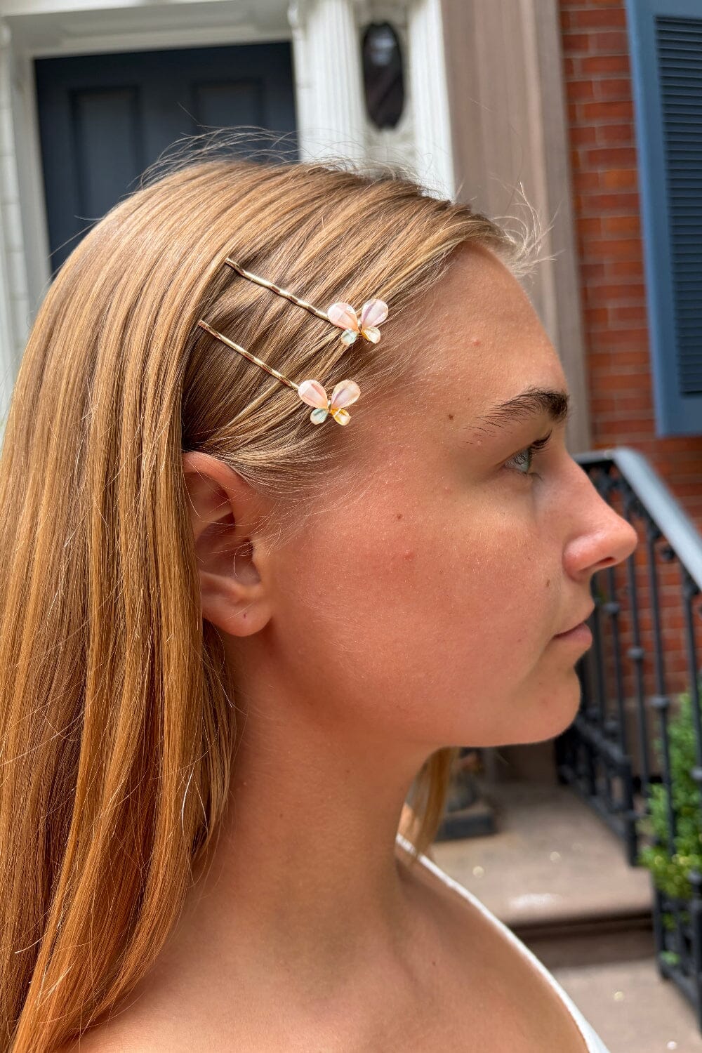 Butterfly Hair Clips | Gold