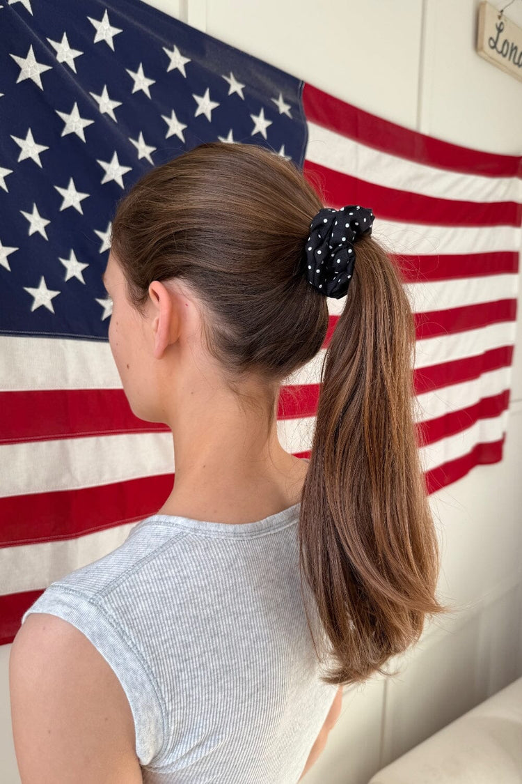 Polka Dots Scrunchie | Polka Dots Scrunchie