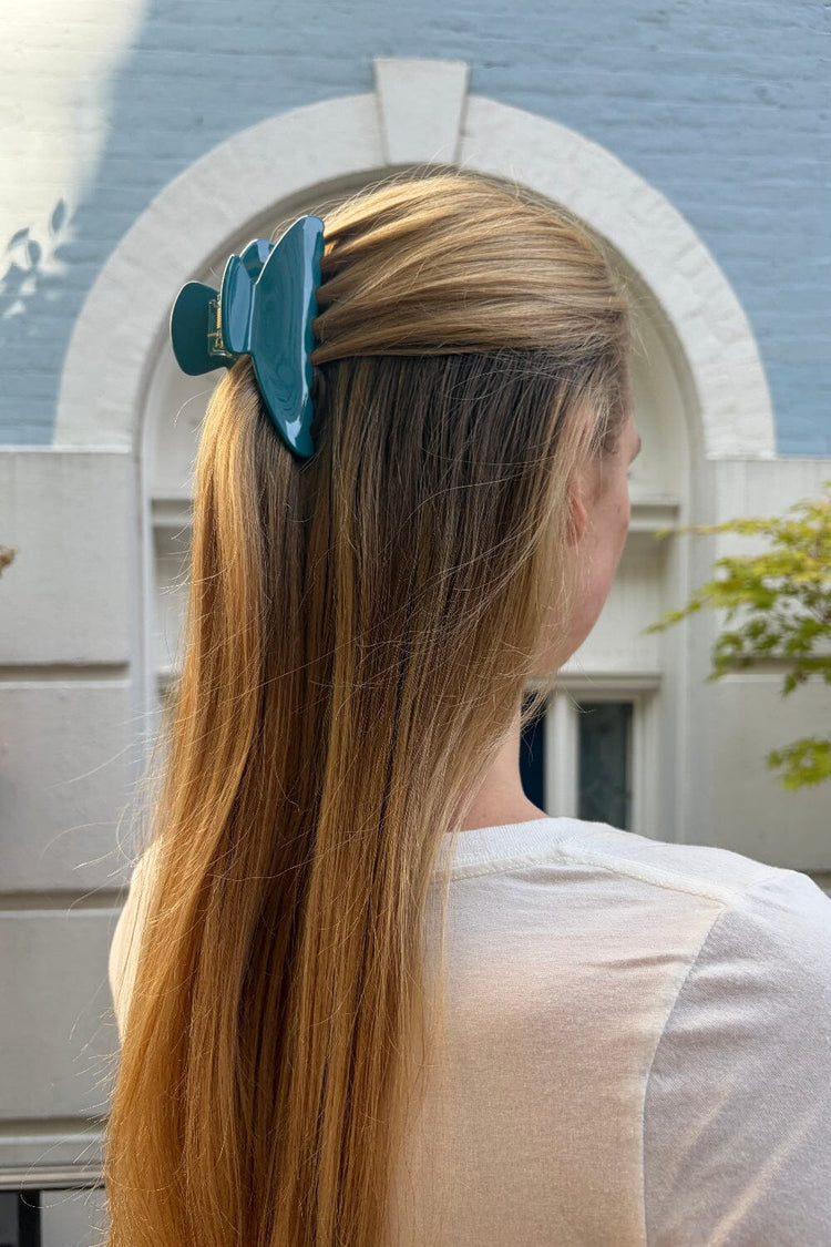 Hair Claw Clip | Teal