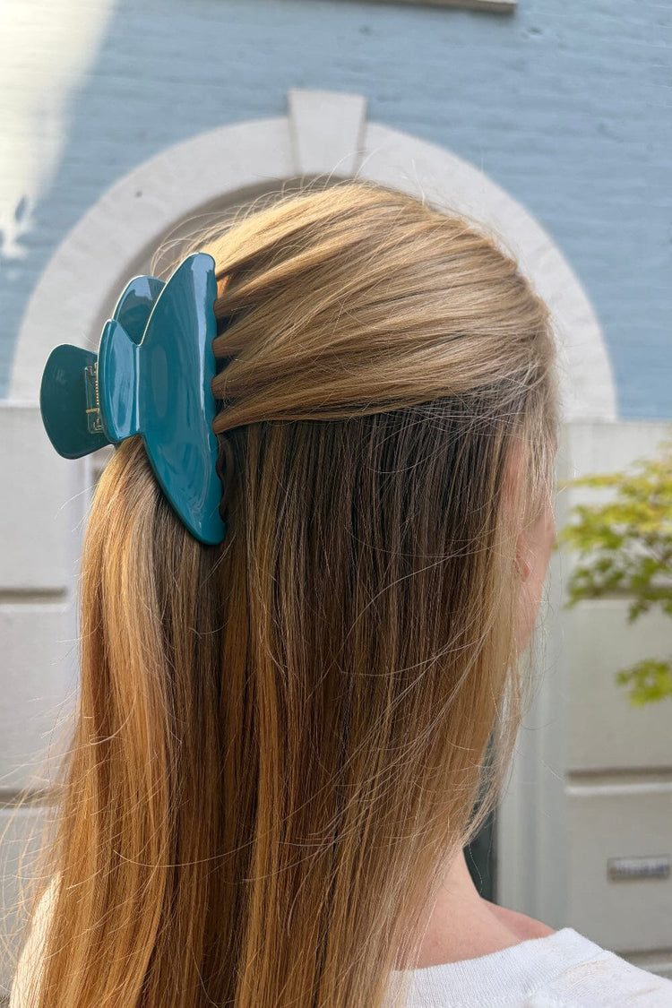 Hair Claw Clip | Teal