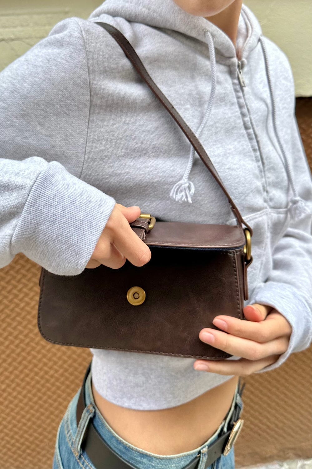 Shoulder Bag | Brown