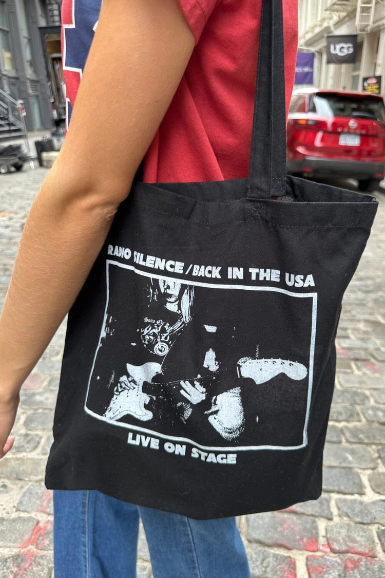Radio Silence Tote | Black