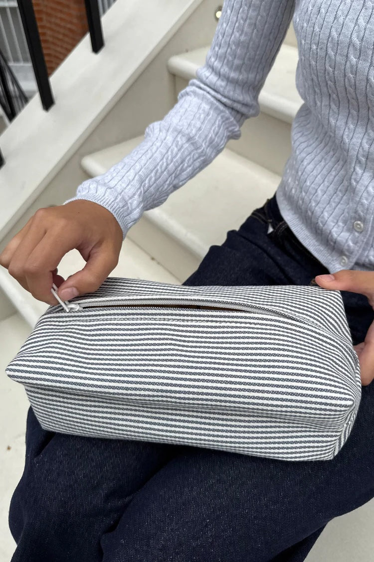 Stripes Makeup Bag | 