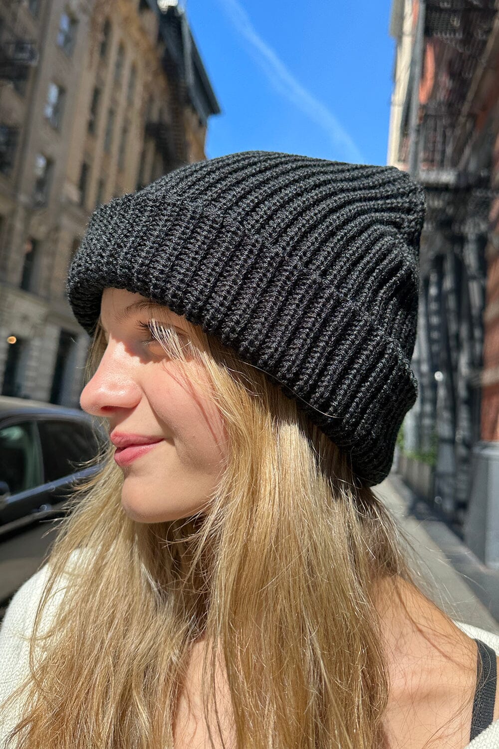 Knit Beanie | Black