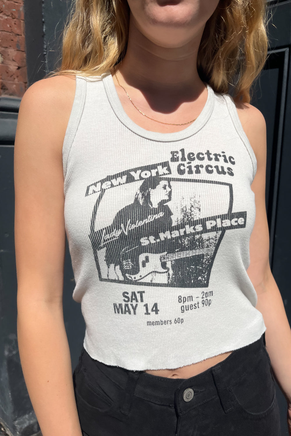 Connor Electric Circus Tank | Cropped Fit