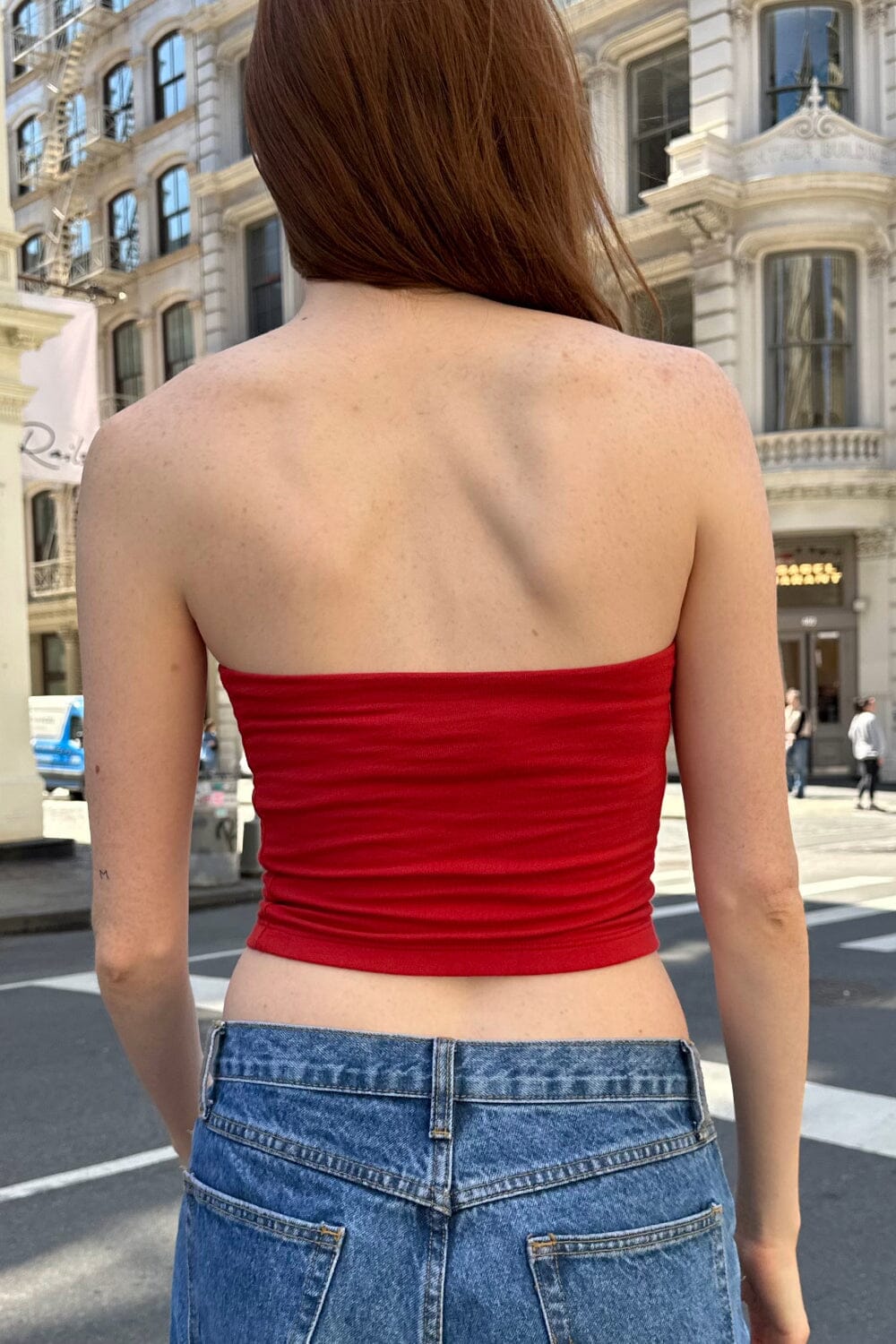 Amelia Crop Top | Red / XS/S