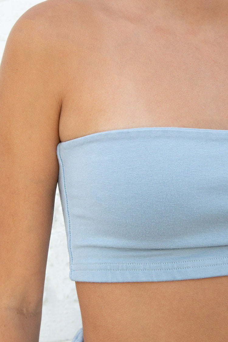 Haut de maillot de bain bandeau Mel | Light Blue / XS/S