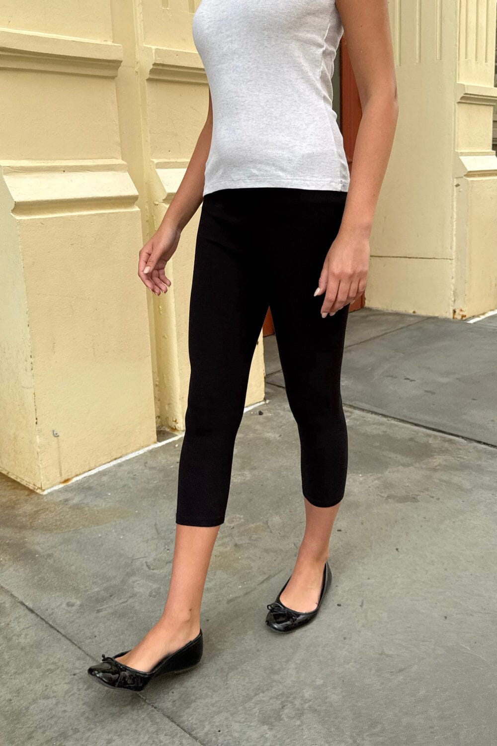 Tilly Capri Leggings | Black / XS/S