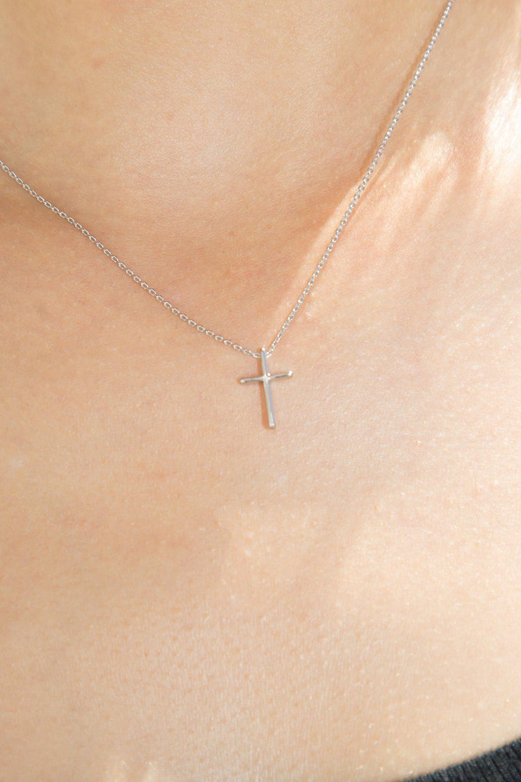 Collier croix | Silver