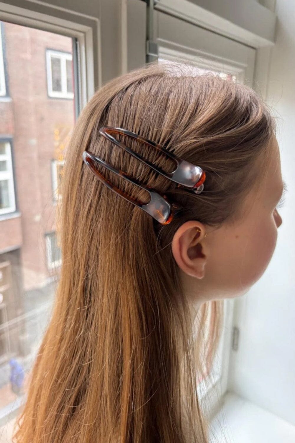 Hair Clips | Dark Tortoise
